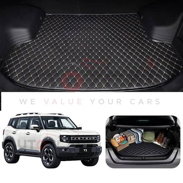 Tetour T1 7D Custom Car Trunk Mat - Model 2026