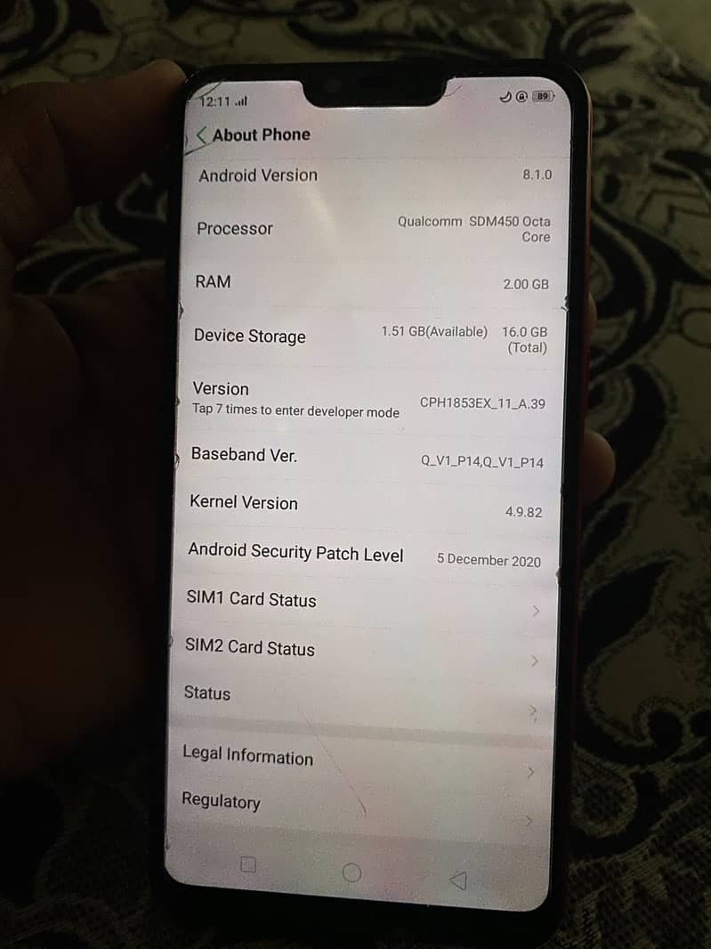 oppoa3s 2