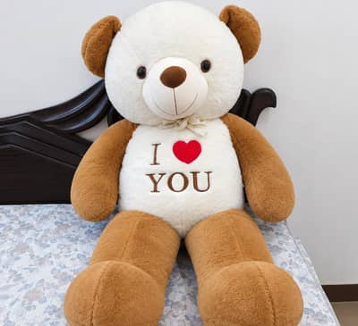 4 Feet Giant Teddy Bear  | I Love You | Large Soft Teddy | Gift
