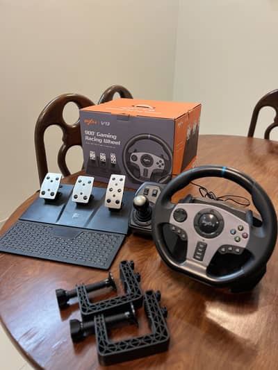 PXN V9 Gaming Wheel for PC / Xbox / PS4 - 10/10 Condition