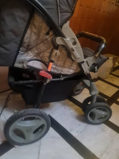 Imported heavy stroller in good condition, bought from Uk