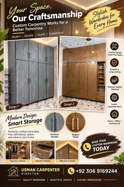 Custom & Premium Carpentry Work