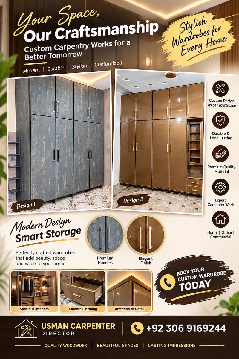 Custom & Premium Carpentry Work 0