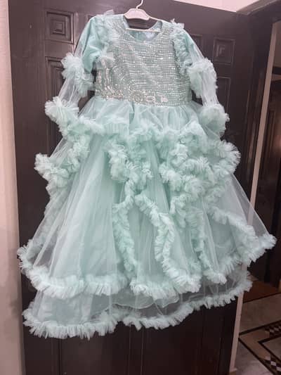 Fancy frill frock