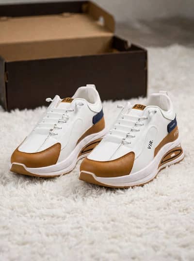 ARB Men White Casual Sneakers