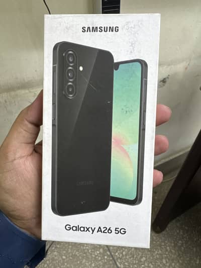 Samsung Galaxy A26 5G — PTA Approved (Mint Condition) under warranty