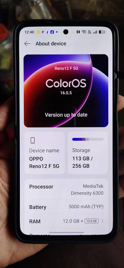 OPPO Reno12 F 5g