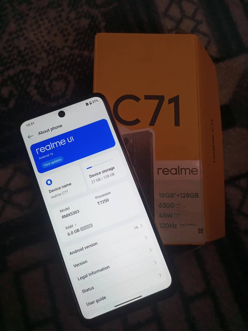 Realme C71 4