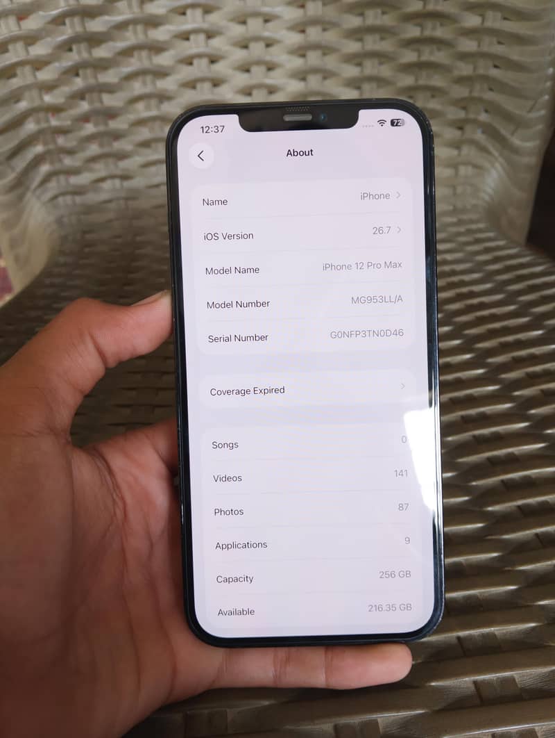 Apple iPhone 12 Pro Max 12