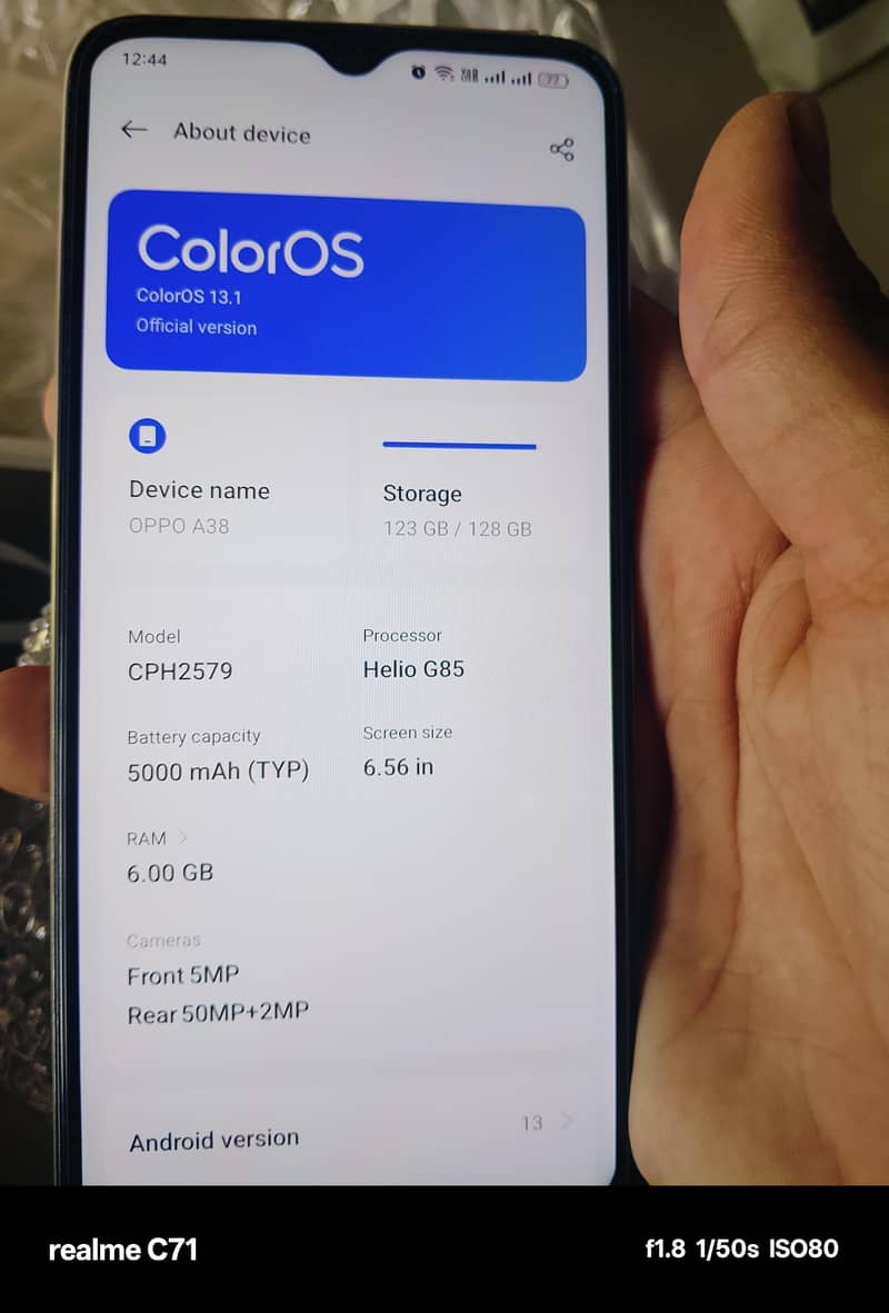 OPPO A38 0
