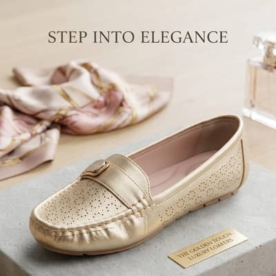New design and comfortable loafer for ladies