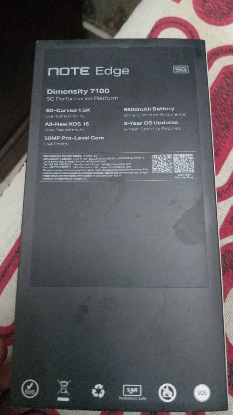 Infinix NOTE Edge 2
