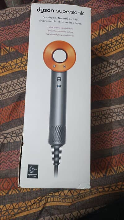 Dyson Supersonic Hair Dryer With All Attachments - Box Packed