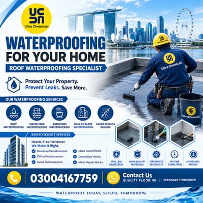 Waterproofing & Roof Proofing Services | Roof Leakage Repair services
