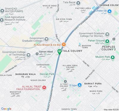 7 Kanal Plot for Sale in Factory Area Near Lyallpur Galleria 2