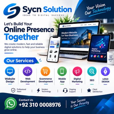 Custom Website | E Commerce Website | Web design | Digital Marketing