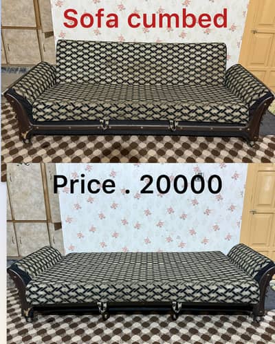 sofa cumbed urgent for sale