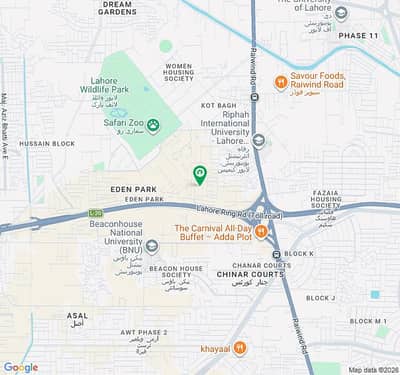 10 MARLA PRIME LOCATION RESIDENTIAL PLOT FOR SALE IN GOLF VIEW RESIDENCIA PHASE 2