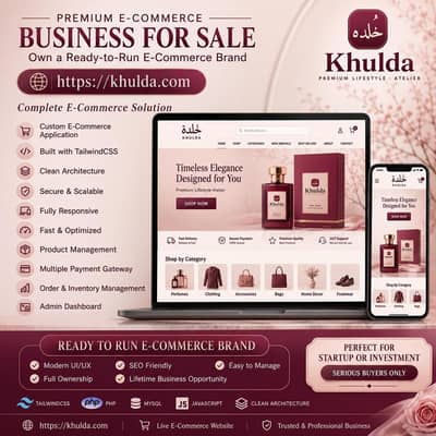 online ecommerce plateform for sale with domain hosting