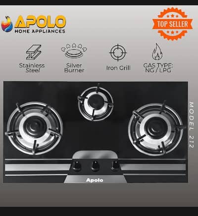 apolo stove used 10/7 condition