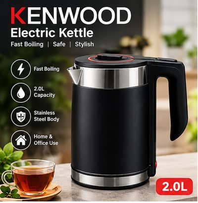 Electric Kettle 2 Litre Stainless Steel – Fast Boiling | Automatic Cut