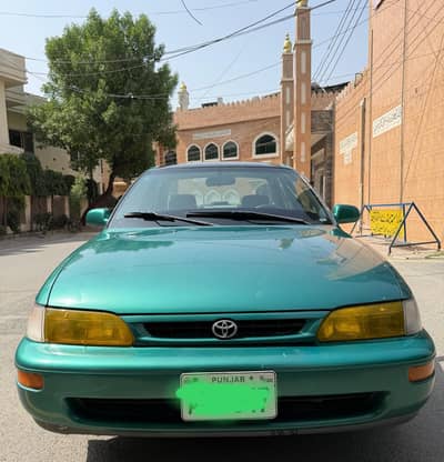 Toyota Corolla 1999 model japan import original left Hand drive