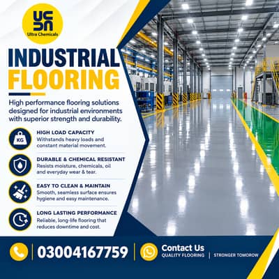 Epoxy Floor Installation | Industrial & Garage & Workshop Flooring