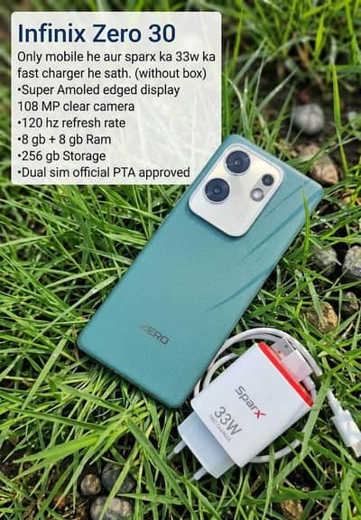 Infinix Zero 30 box nhi he