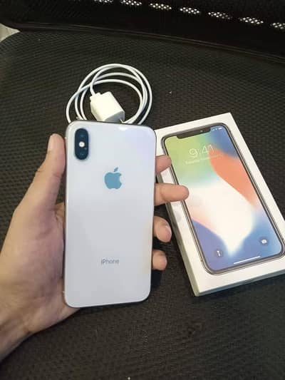 iphone x non PTA 256gb my wtsp/0323-69;25-886