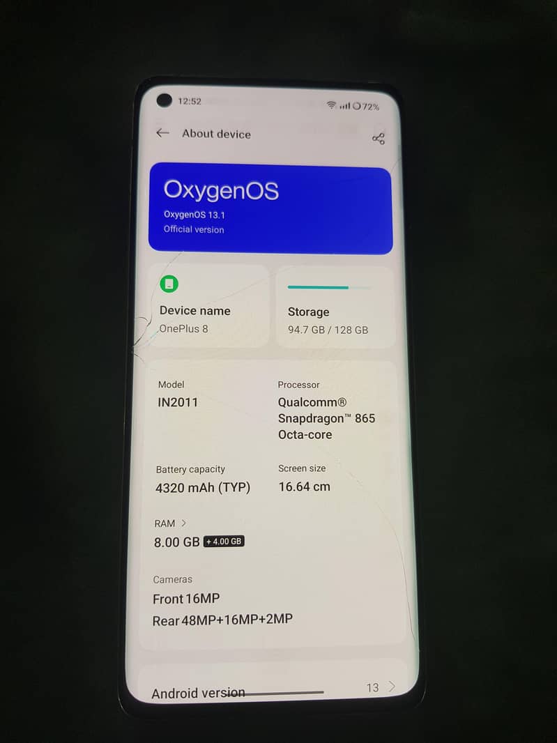 One Plus 8 5