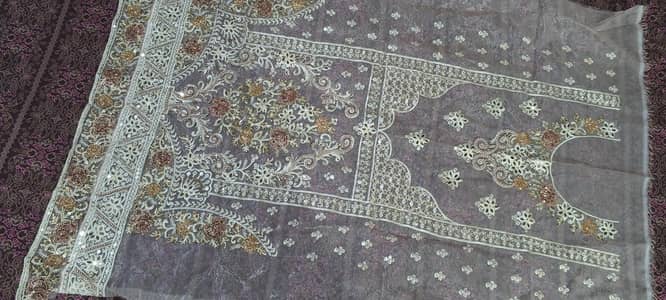 Hand work fancy unstitch 3 piece suit fresh piece