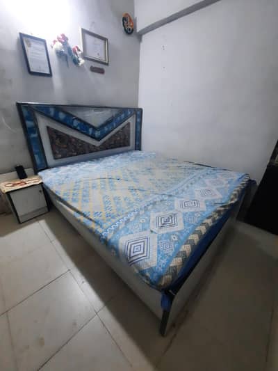 King Size Bed With Mattress Exchange Possible Iron Bed