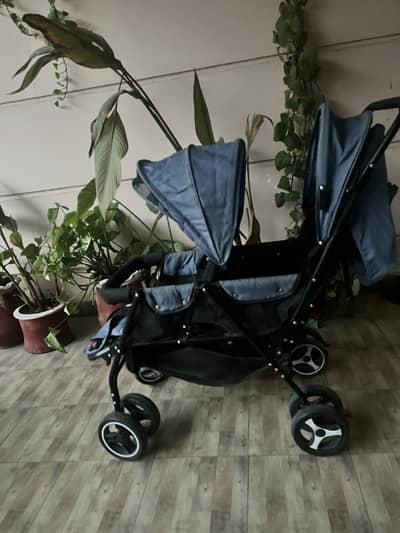 Twin stroller for sale