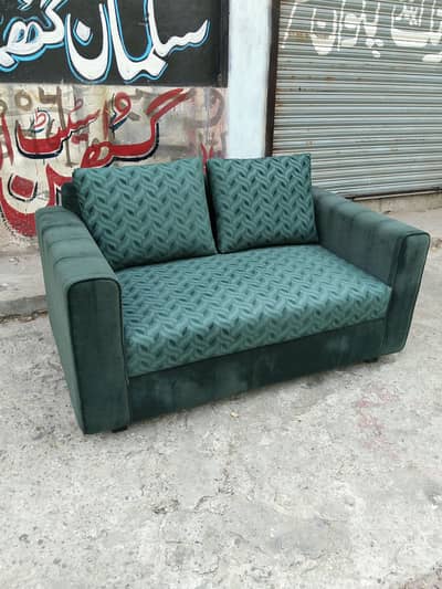 2 Seater sofa/sofa set/wooden sofa/molty foam sofa/single sofa set