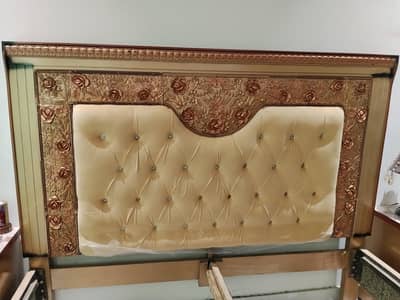 full new Bed set 5 pcs