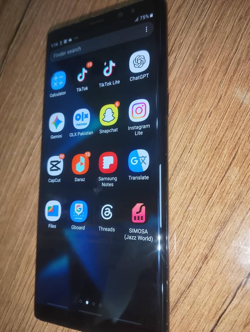 Samsung Mobile Note 8 4