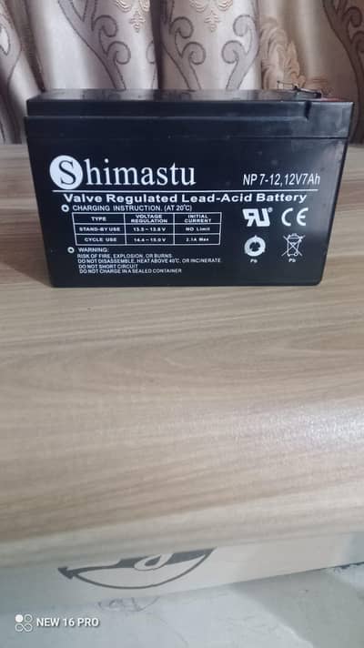 Shimastu NP7-12 12V7ah