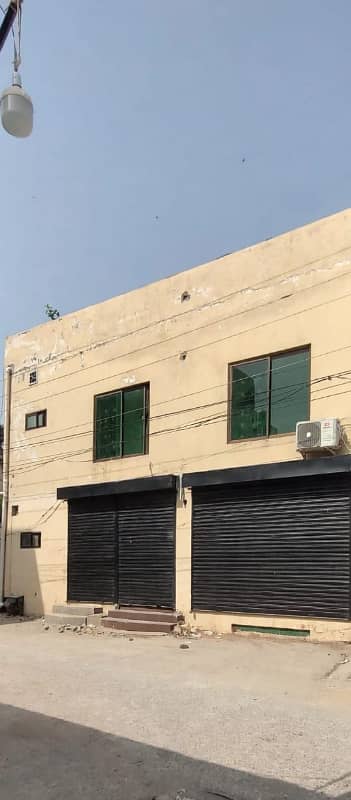 3.5 Marla Double Story Commercial Building With Basement Best For Warehouse. It Office. Clinic. Saloon . Acadmy. Mart Etc