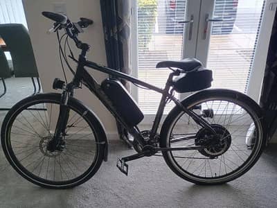 CARRERA CROSSFIRE E 2024, UK ELECTRIC HYBRID, SHIMANO 9-SPEED.