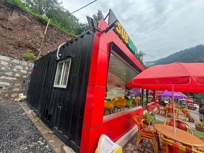 cafe Container Site Office container porta cabin prefab home toilet