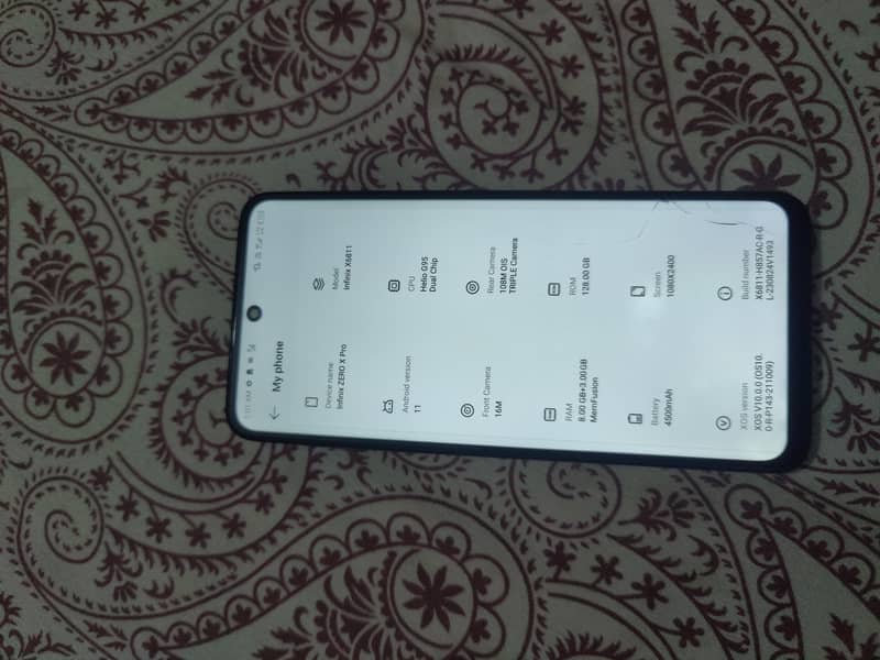 Infinix Zero X Pro 1