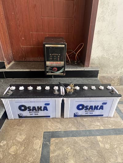 UPS and 2 Batteries For Sale