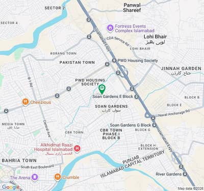 Soan Garden Block B, 20 Marla Prime Location Residental Plot Available For Sale
