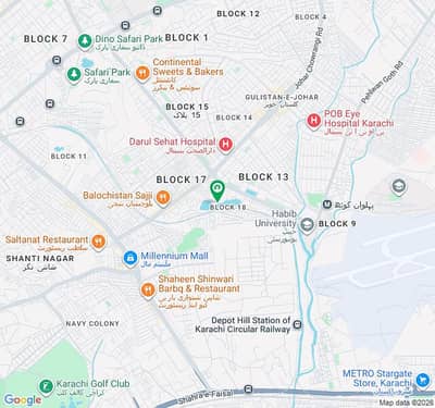 Rufi Green City, West Open ,3 Bed DD Apartment Available For Sale Prime Location On Gulistan E Jauhar Block 18