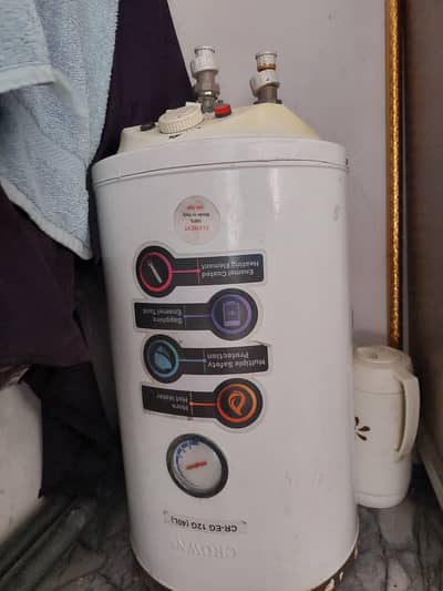 Crown Electric Geyser CR-EG 12G (40L) Just 10 Days Brand New Condition