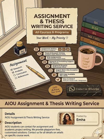 AIOU Assignment