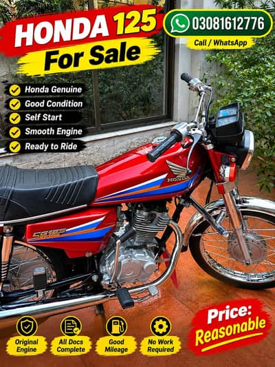 Honda 125cc 2006 model