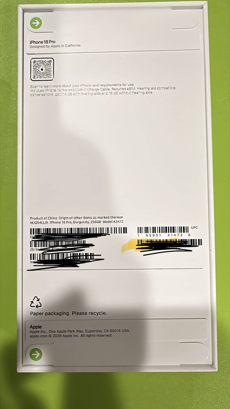 Apple iPhone 18 Pro 1