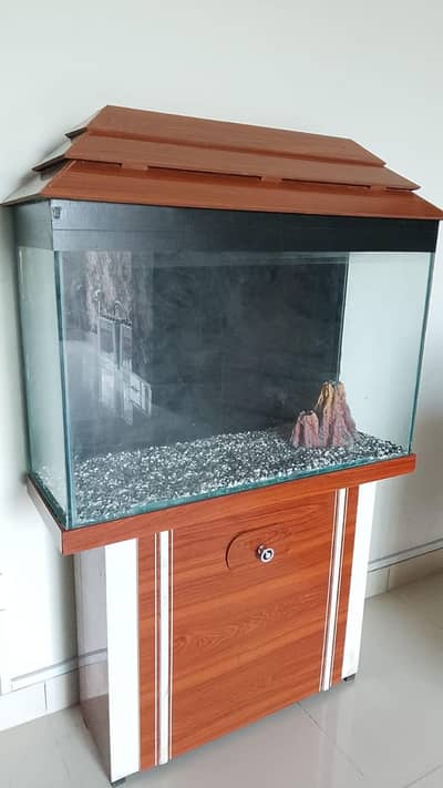 large 3foot fish aquarium for both marine and fresh water