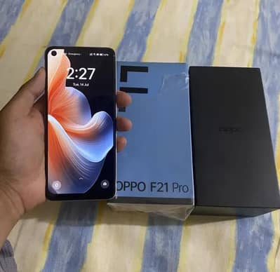OPPO F21 Pro with box 8+8 128